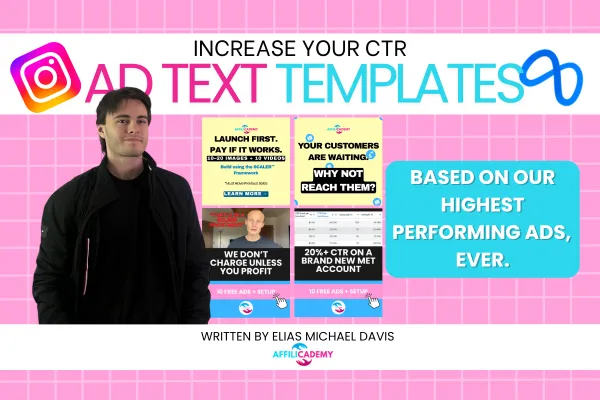 Elias Michael Davis - meta ads templates - affilicademy