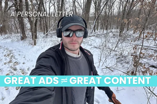 I Suck at Content but Still Make Great Ads