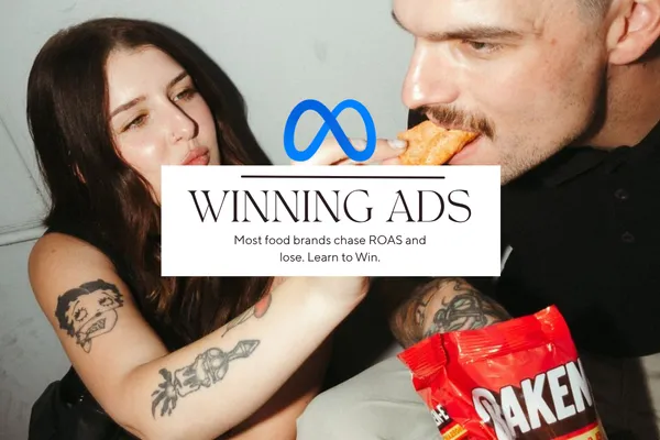 winning snack and food ads meta