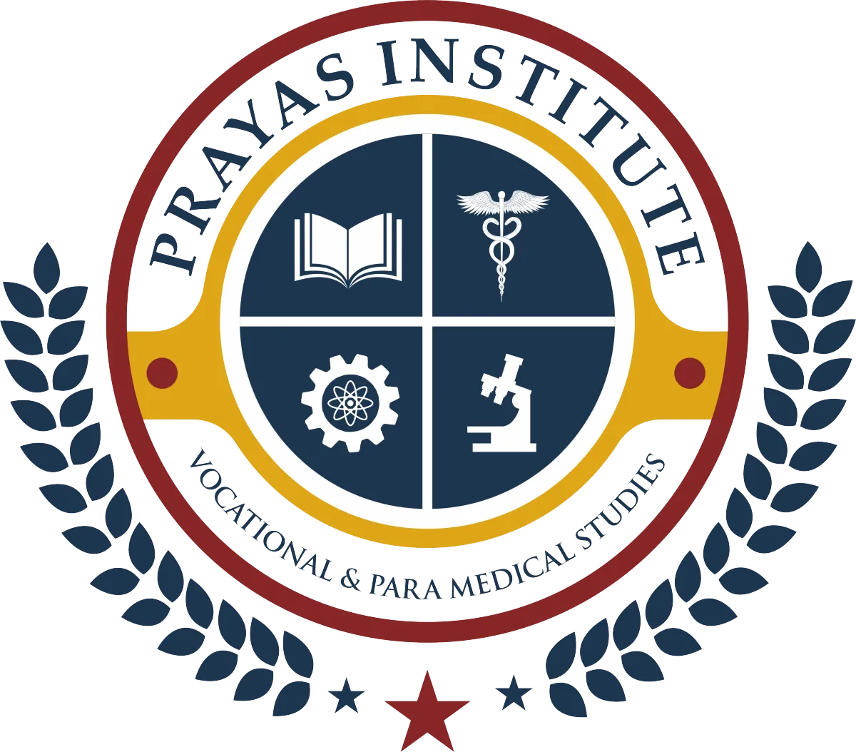 Prayas Institute logo (white, transparent)