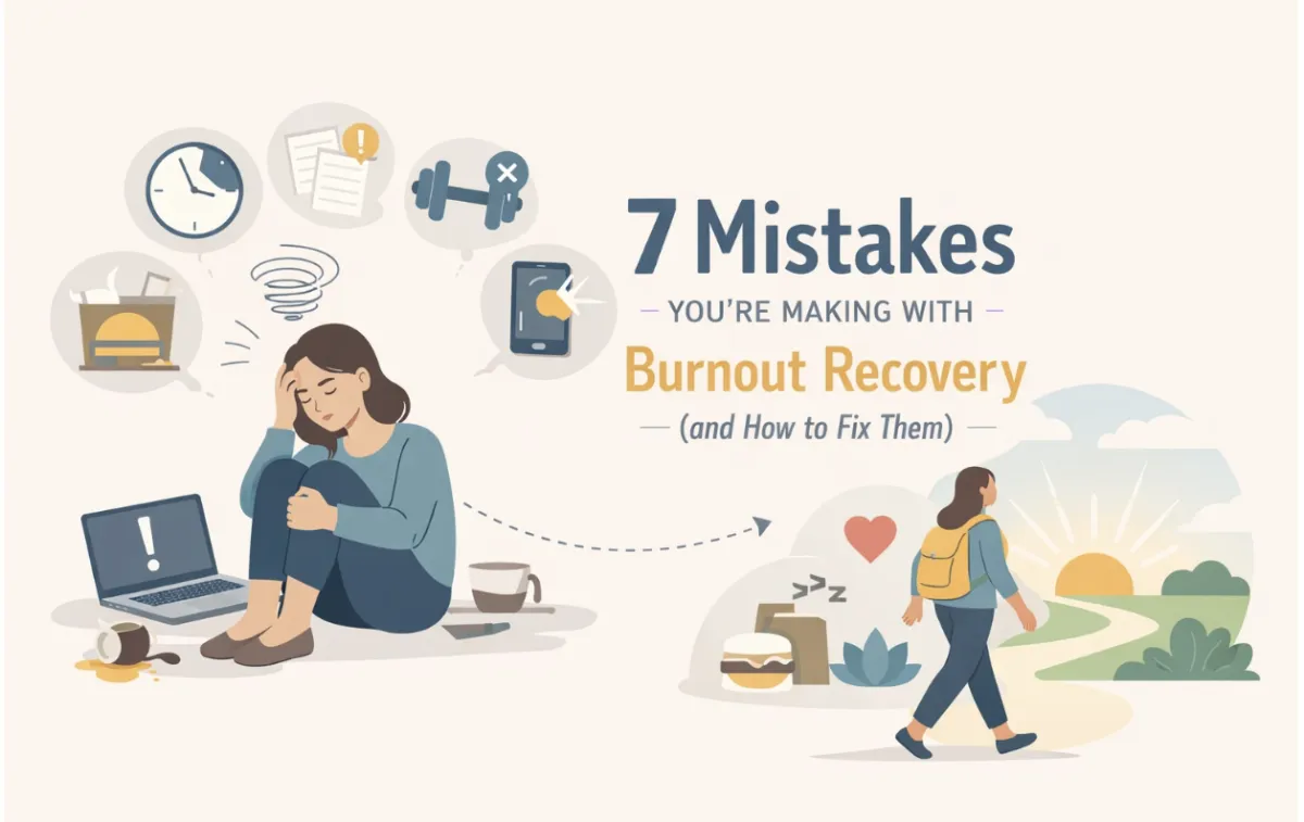 7 Mistakes You're Making with Burnout Recovery (and How to Fix Them)
