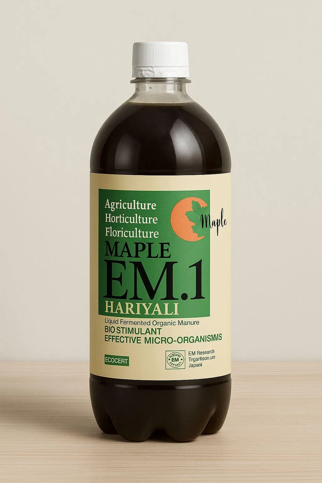 EM-1 Solution Organic Microbial Input Bottle