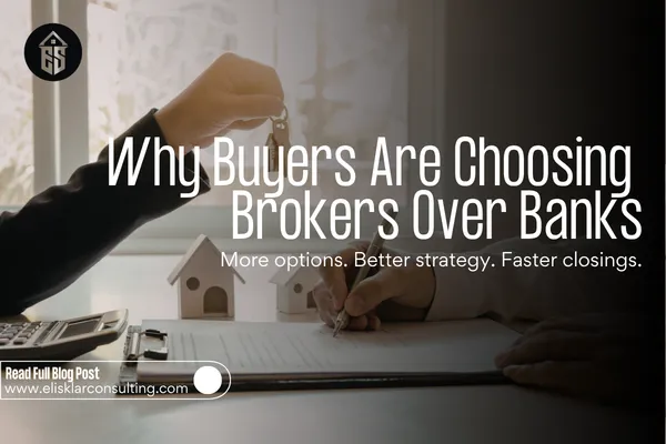 Homebuyer reviewing mortgage options with advisor while comparing mortgage broker vs bank home loan choices in 2026.