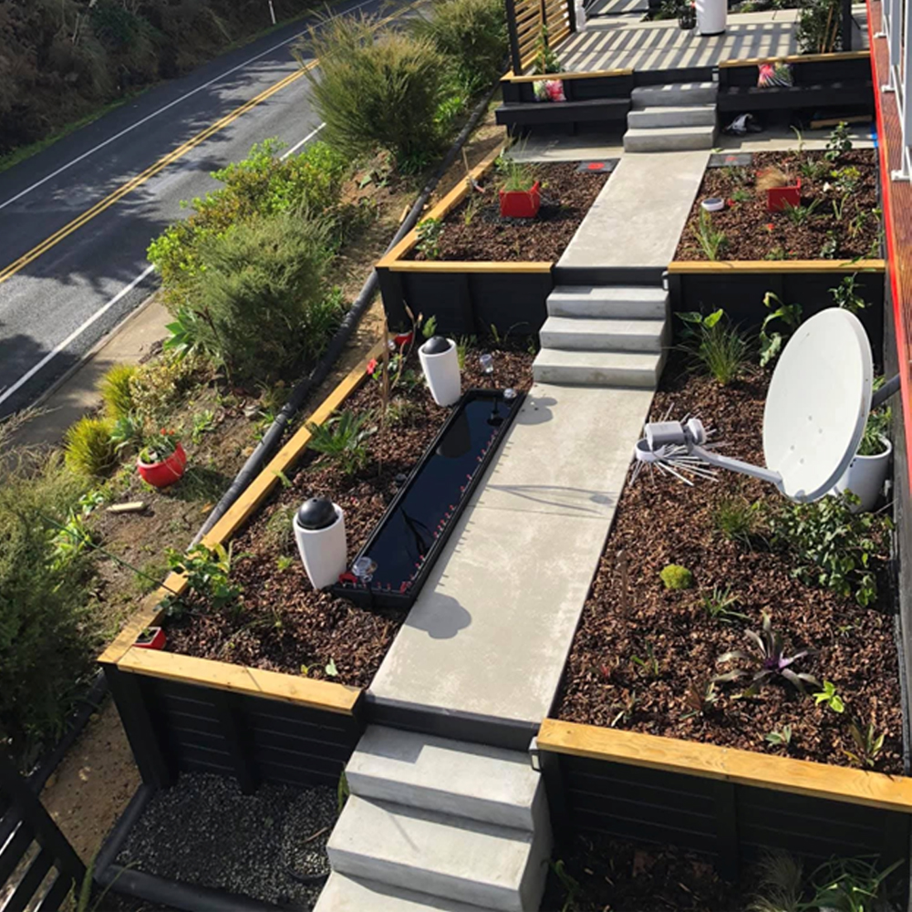 Concrete steps built by Henwood Concrete Kaitaia