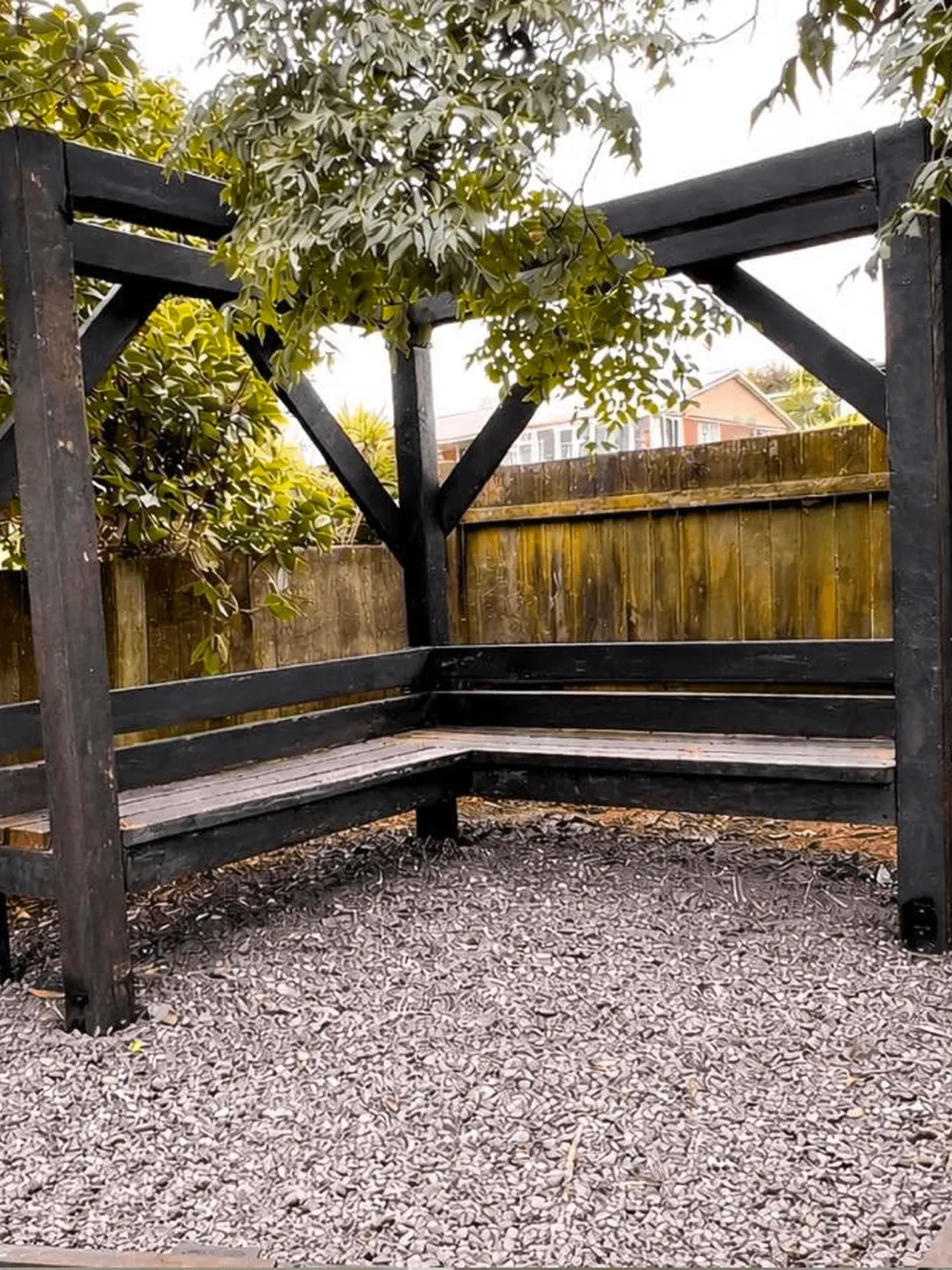 Custom deck fencing and pergola construction project in Taranaki