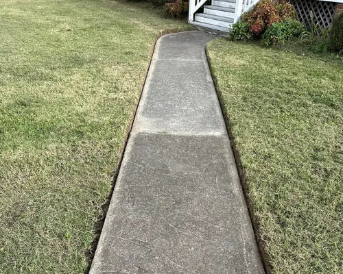 Power washing hard concrete Richmond