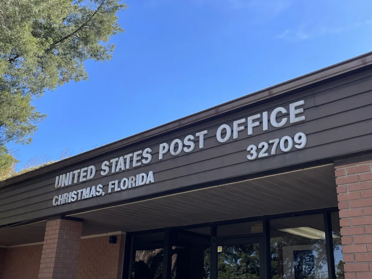 Christmas, FL Post Office, sends out letters with the famous Christmas Postmark 