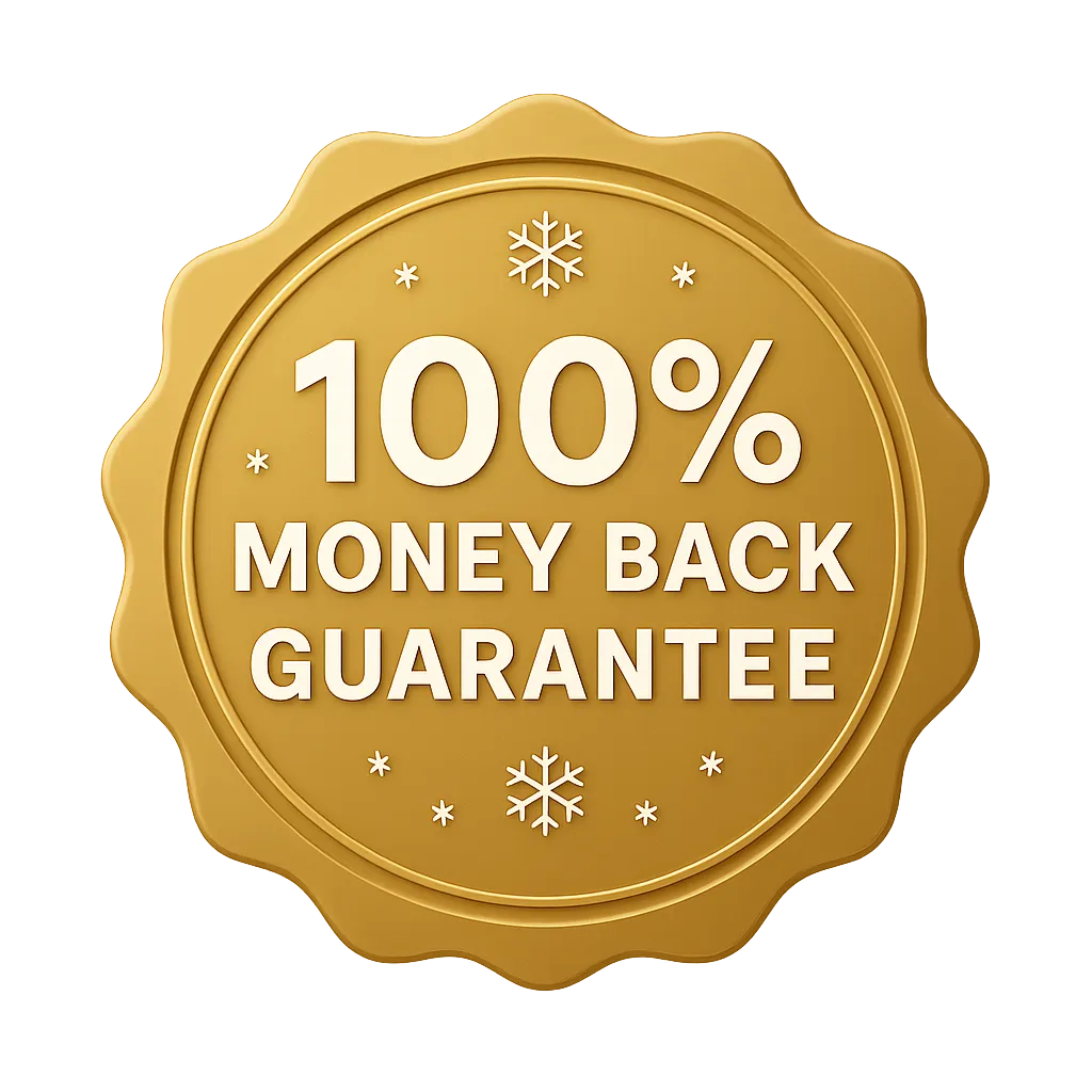 Money back guarantee 