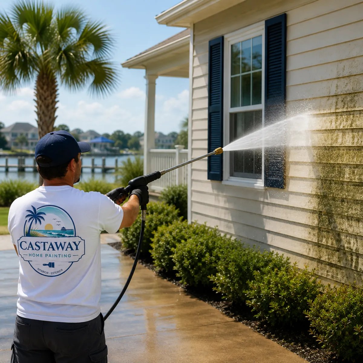 Protect Coastal Homes with Pressure Washing