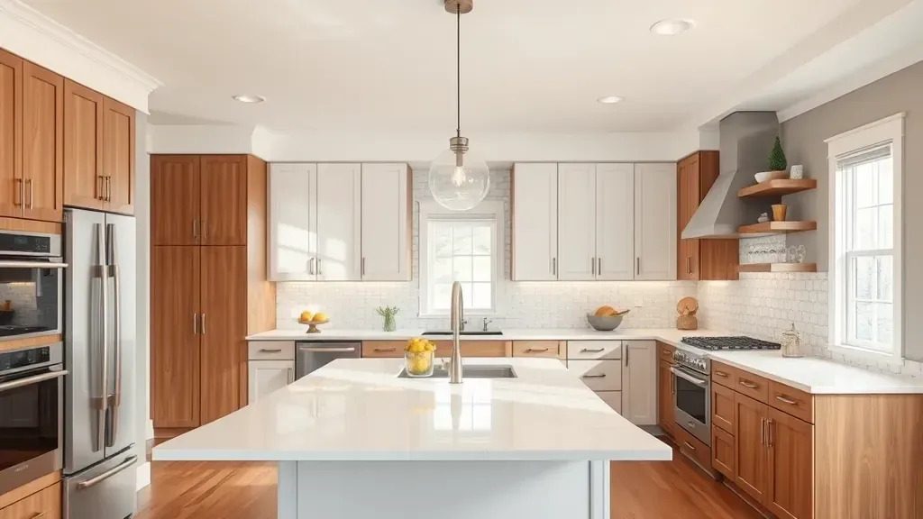 Kitchen Remodeling projects in Columbus OH showcasing modern designs and stylish decor ideas.
