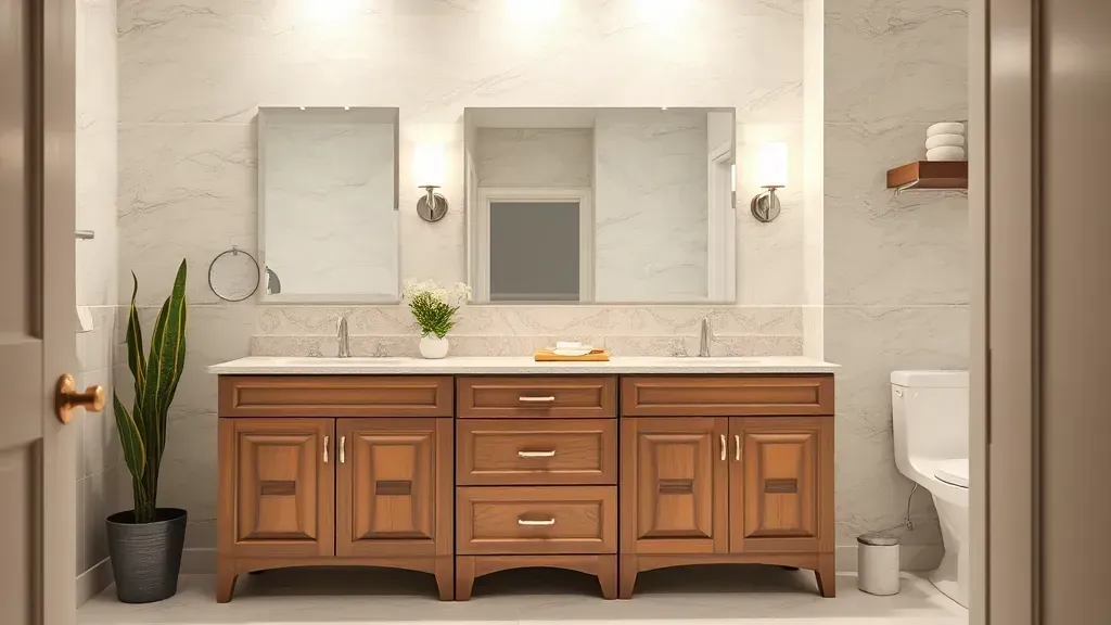 Bathroom vanities projects showcasing modern designs in Columbus, OH.