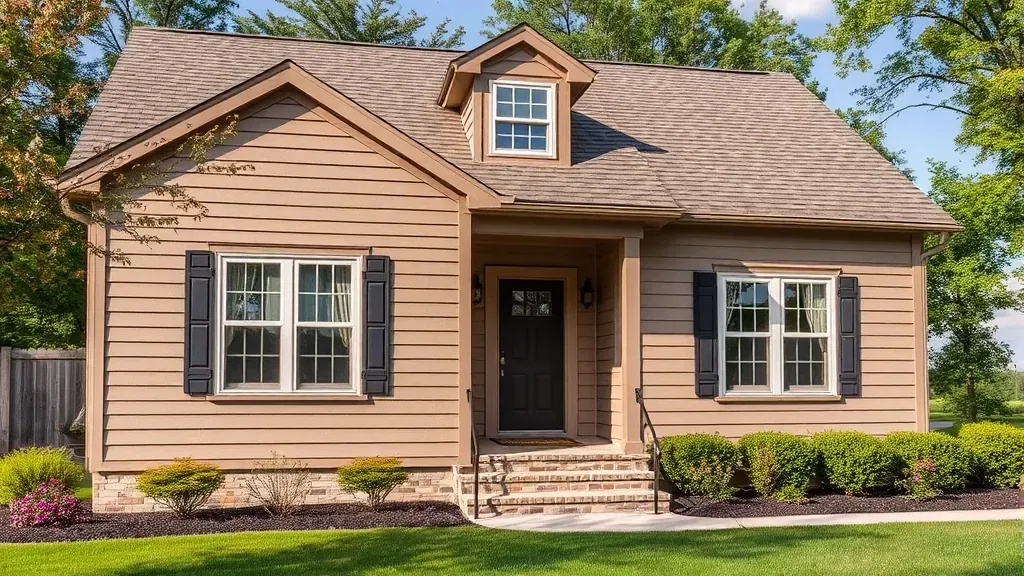 Siding installation project showcasing new siding on a home in Columbus, OH