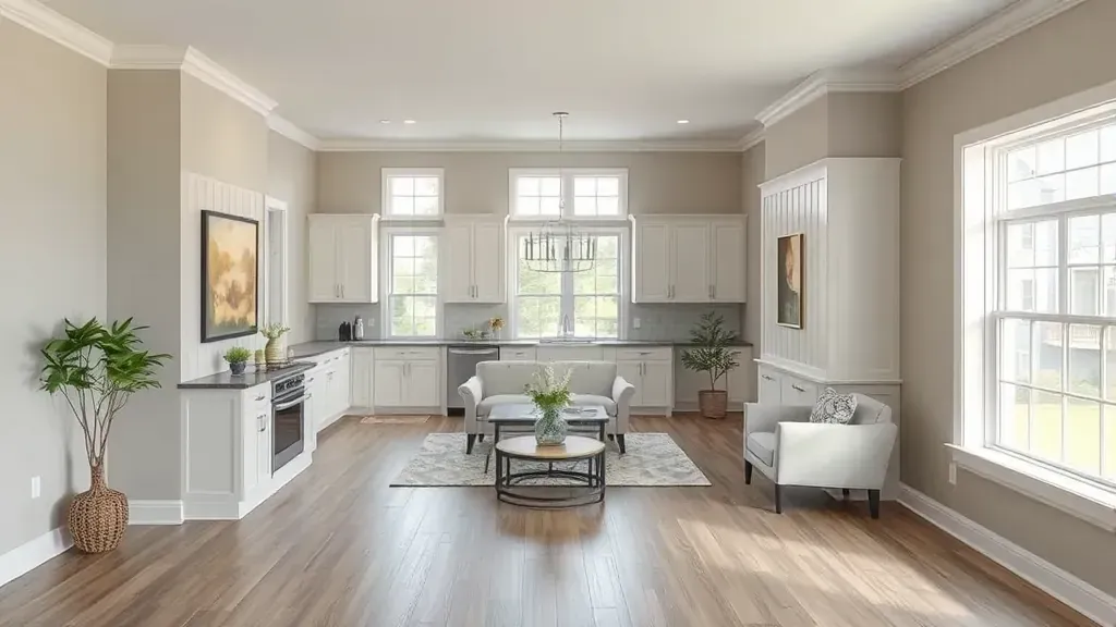 Home Remodeling in Sunbury, OH showcasing modern kitchen renovation and stylish living spaces.