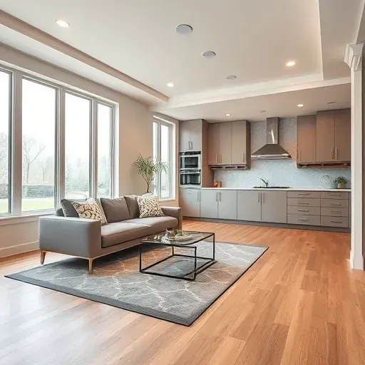 Home remodeling in Columbus, OH showcasing a beautifully designed and complete interior space.