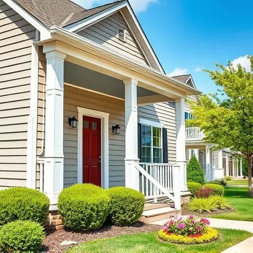 Freshly installed siding on a Columbus Ohio home showing detailed textures, landscaping, and a suburban neighborhood