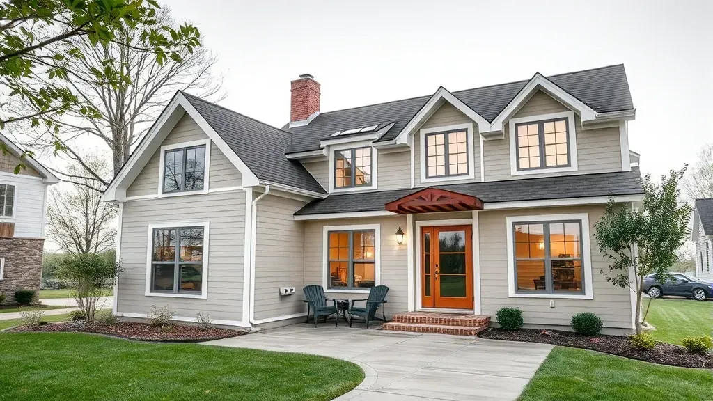 Home Remodeling in Grove City, OH showcasing modern kitchen and living space designs.