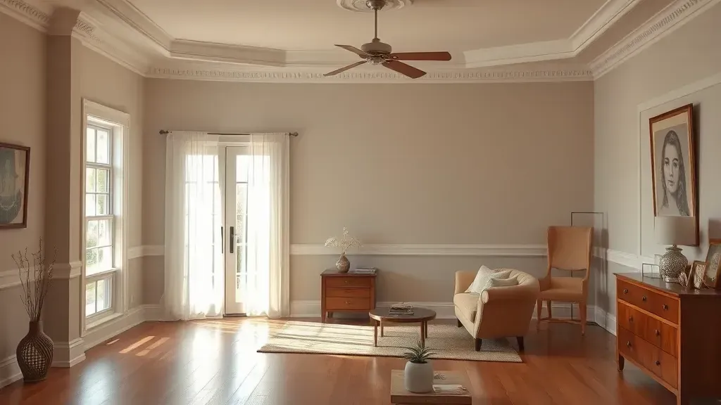 Interior Painting projects in Columbus OH showcasing vibrant colors and professional finishes