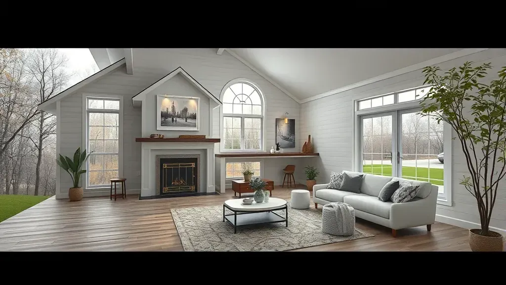 Home Remodeling in Lockbourne, OH showcasing a modern kitchen transformation.