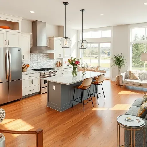 Stunning kitchen remodel in Valleyview, OH with modern cabinetry, sleek countertops, and bright natural light.