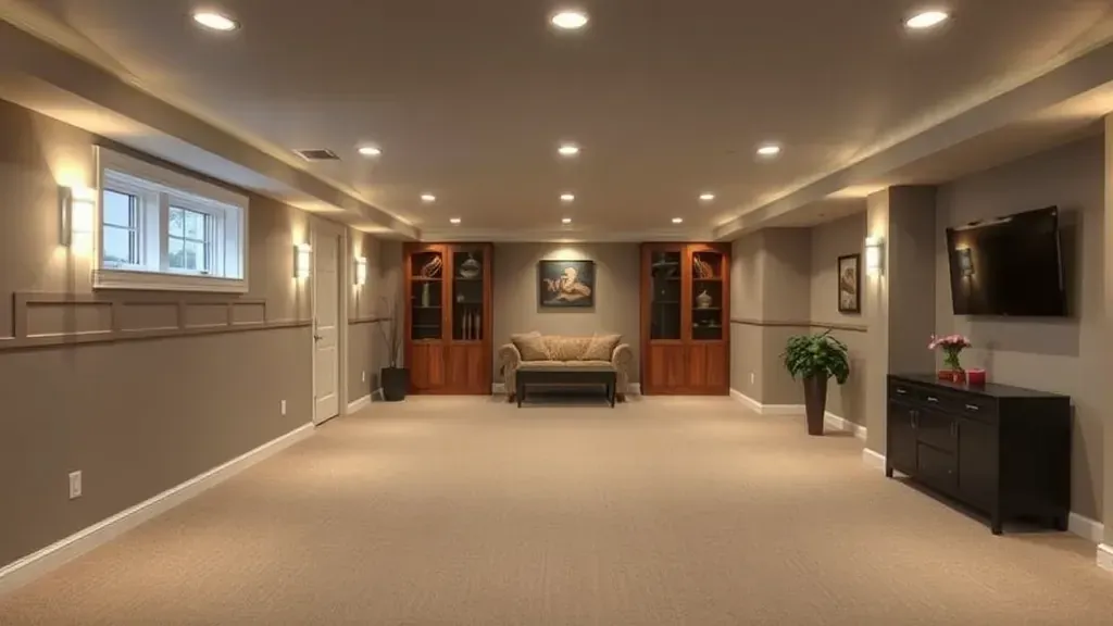 Basement Design And Planning projects showcasing modern styles in Columbus, OH