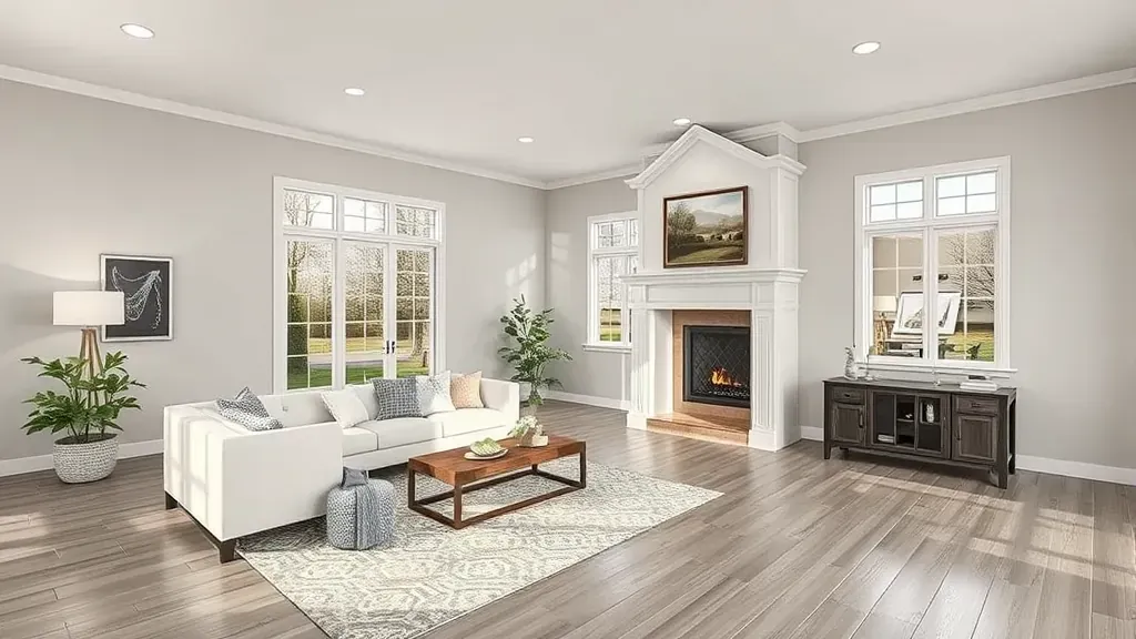 Home Remodeling in Galloway, OH, showcasing a modern kitchen renovation with sleek finishes.