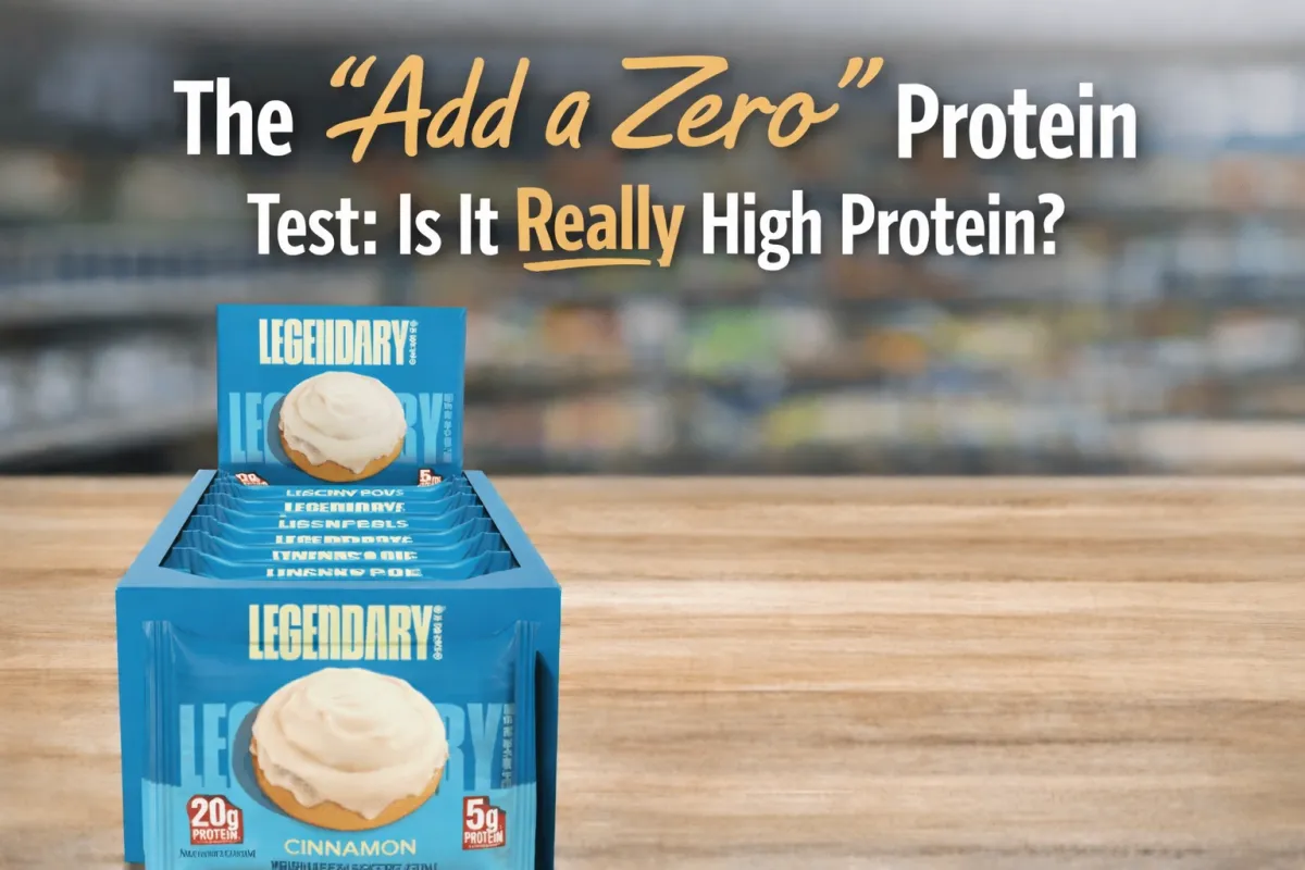 The “Add a Zero” Protein Test