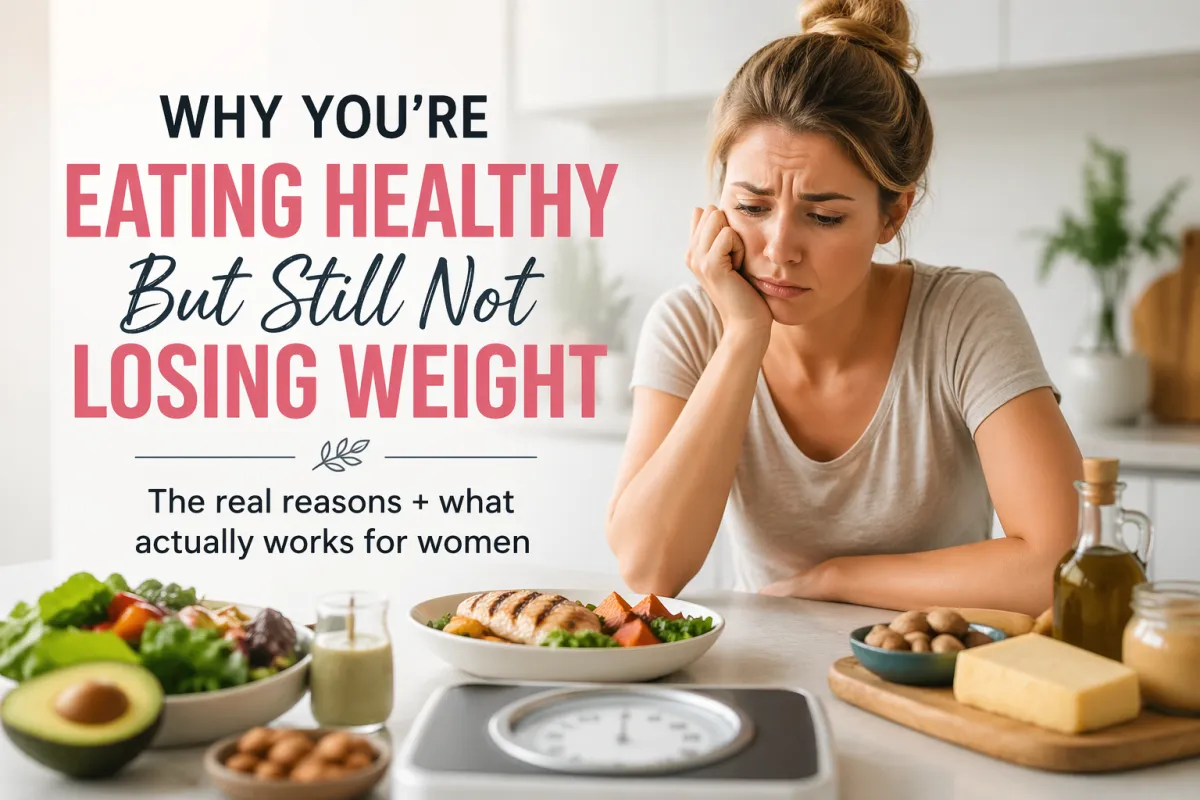 Why You’re Eating Healthy But Still Not Losing Weight 