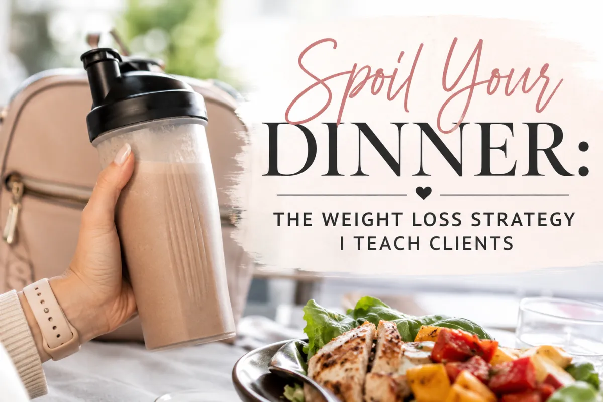 Why I Tell Clients to "Spoil Their Dinner"