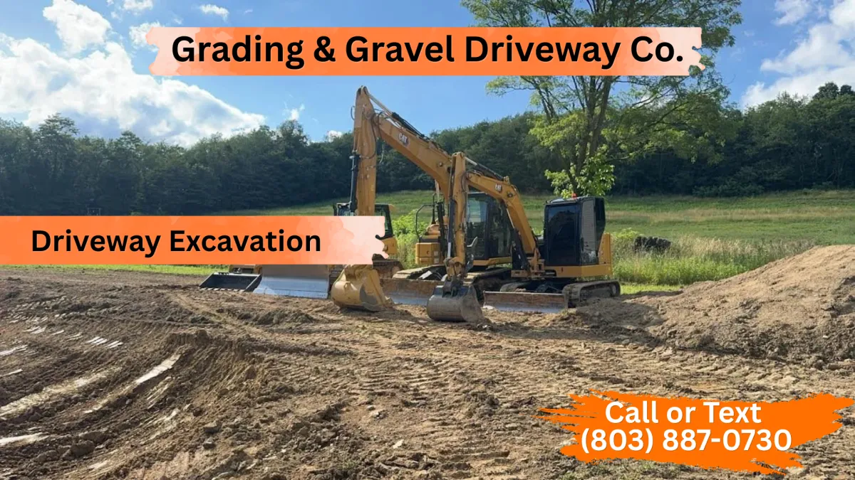 Driveway Excavation Services Columbia SC | Grading & Gravel Driveway Co.