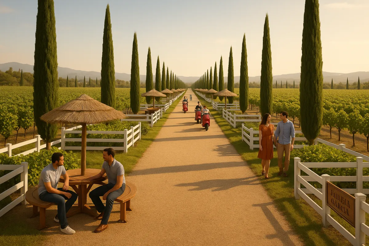 Experiencia en Fiat 600 clásico recorriendo caminos del valle