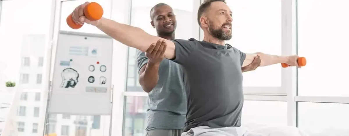 Shoulder recovery and physical therapy at 903 Physical Therapy in whitesboro, texas