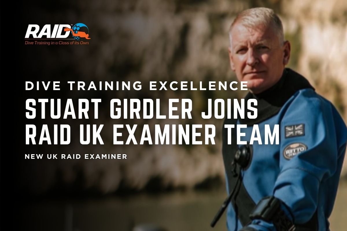 Stuart Girdler joins elite RAID UK examiner team