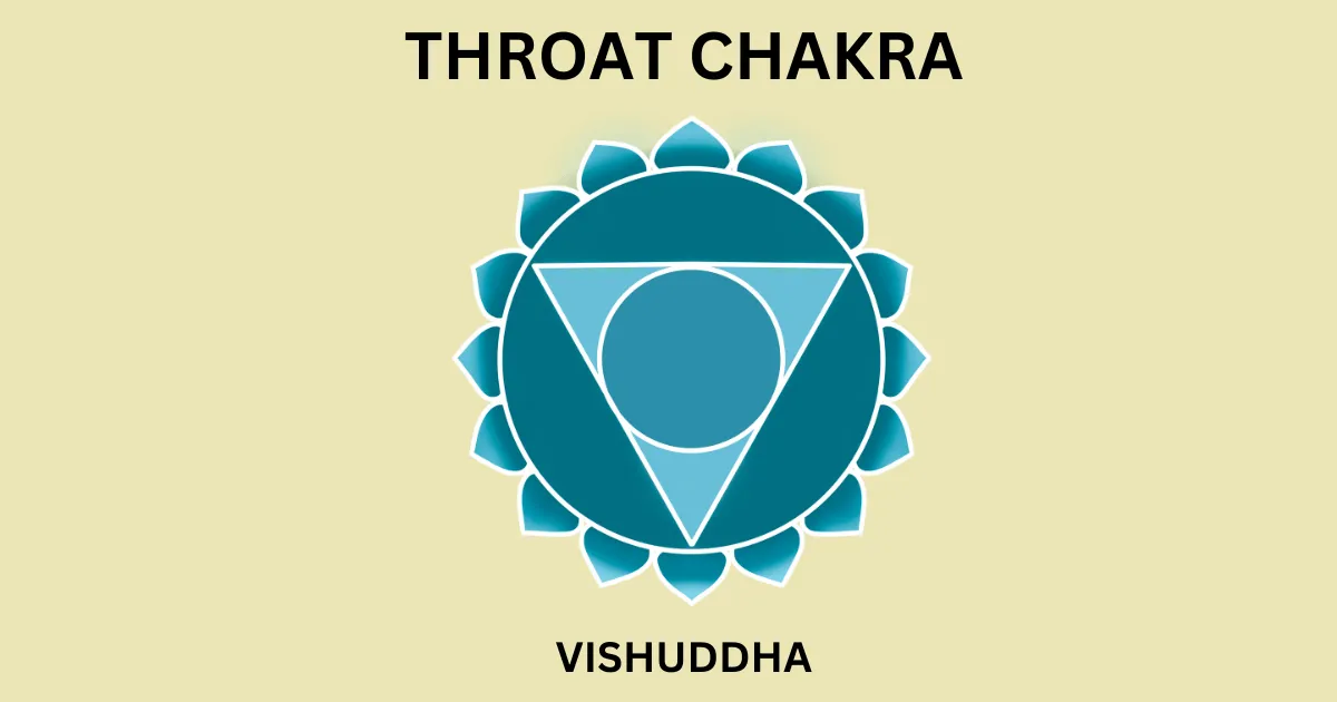 The throat chakra, or Vishuddha