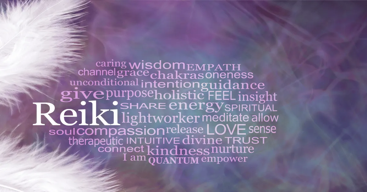 Reiki is not associated with any specific religion or belief system