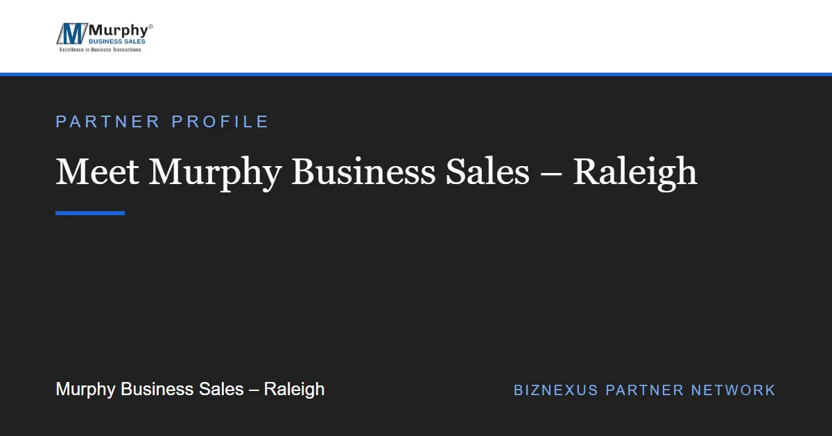 Meet Murphy Business Sales - Raleigh - A BizNexus Partner Network Firm