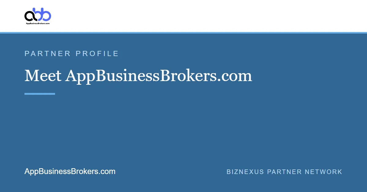 Meet AppBusinessBrokers.com - A BizNexus Partner Network Firm