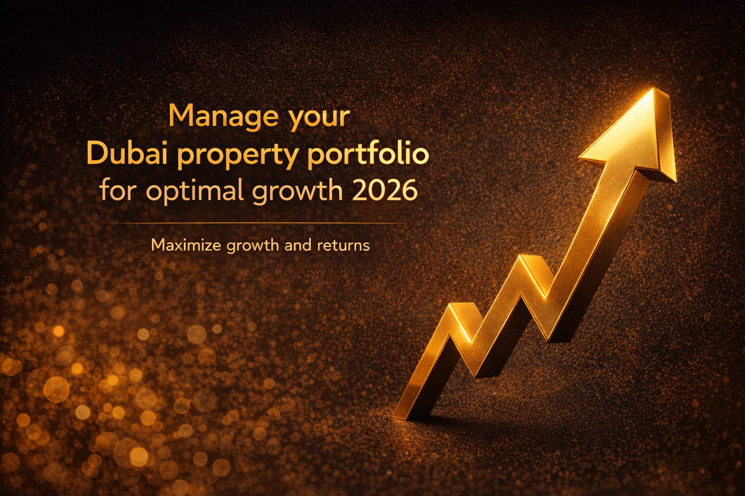 Manage your Dubai property portfolio for optimal growth 2026