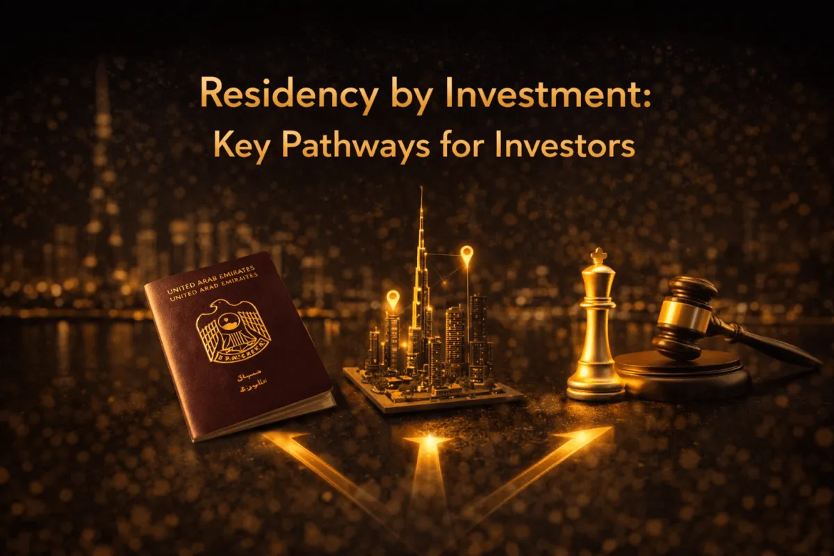 Residency by Investment: Key Pathways for Investors