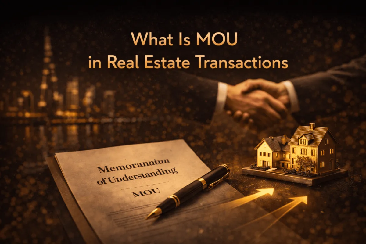 What Is MOU in Real Estate Transactions?