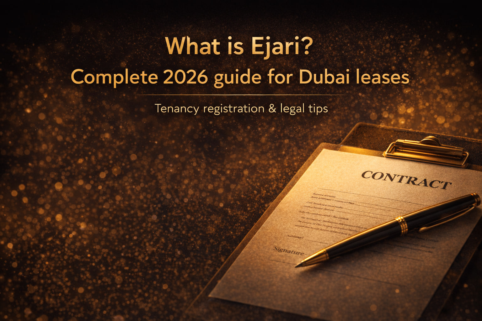 What is Ejari? Complete 2026 guide for Dubai leases