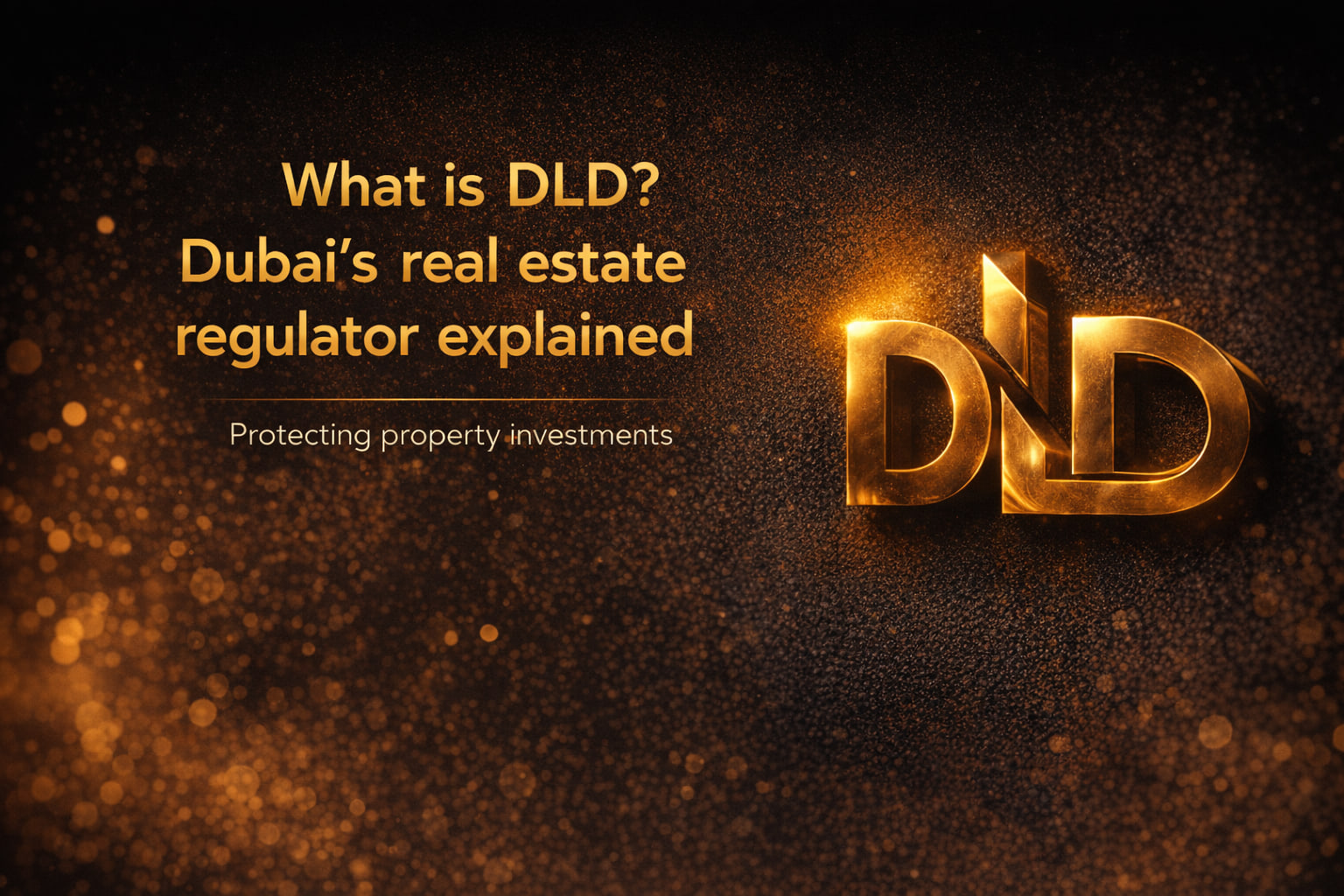 What is DLD? Dubai's real estate regulator explained