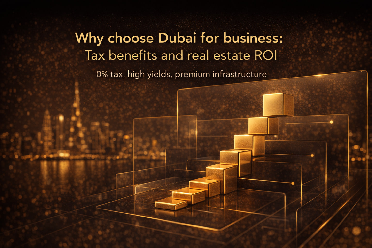 Why choose Dubai for business: Tax benefits and real estate ROI