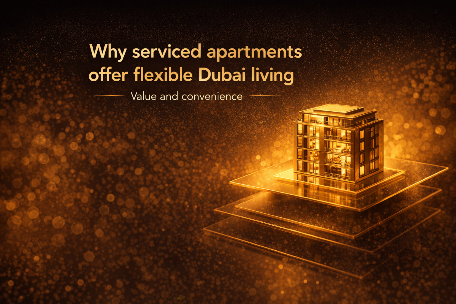 Why serviced apartments offer flexible Dubai living