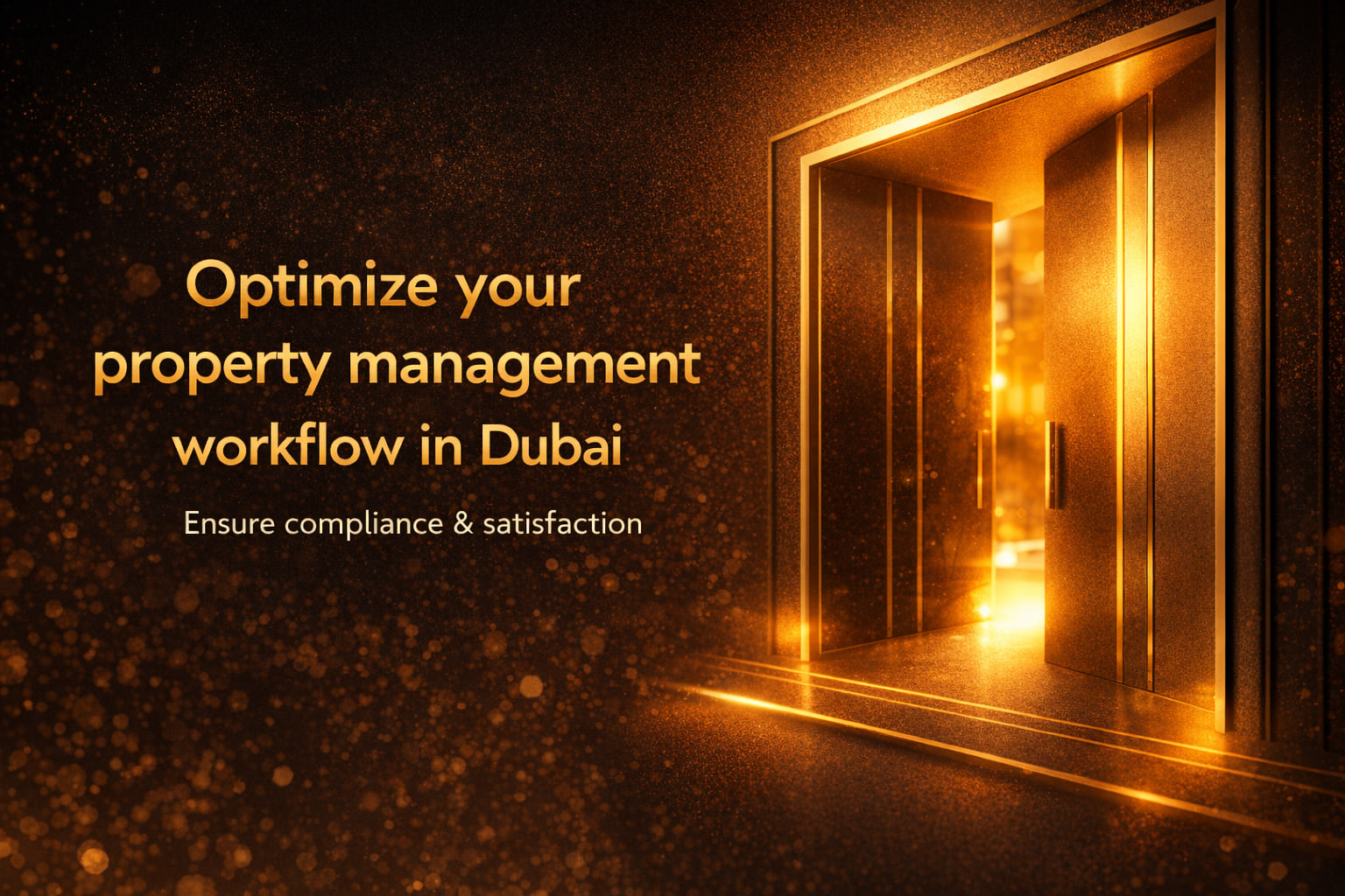 Optimize your property management workflow in Dubai