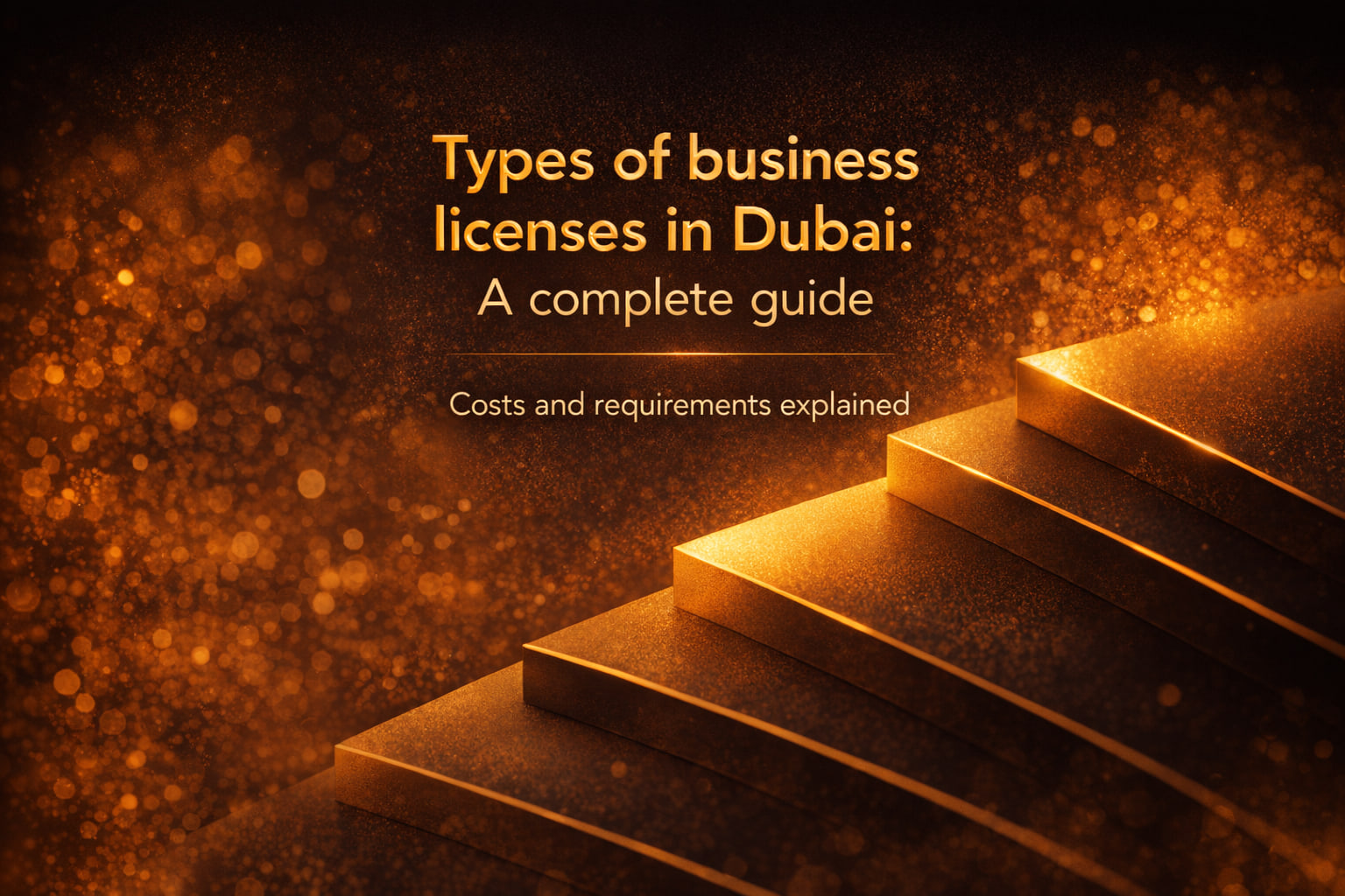 Types of business licenses in Dubai: A complete guide
