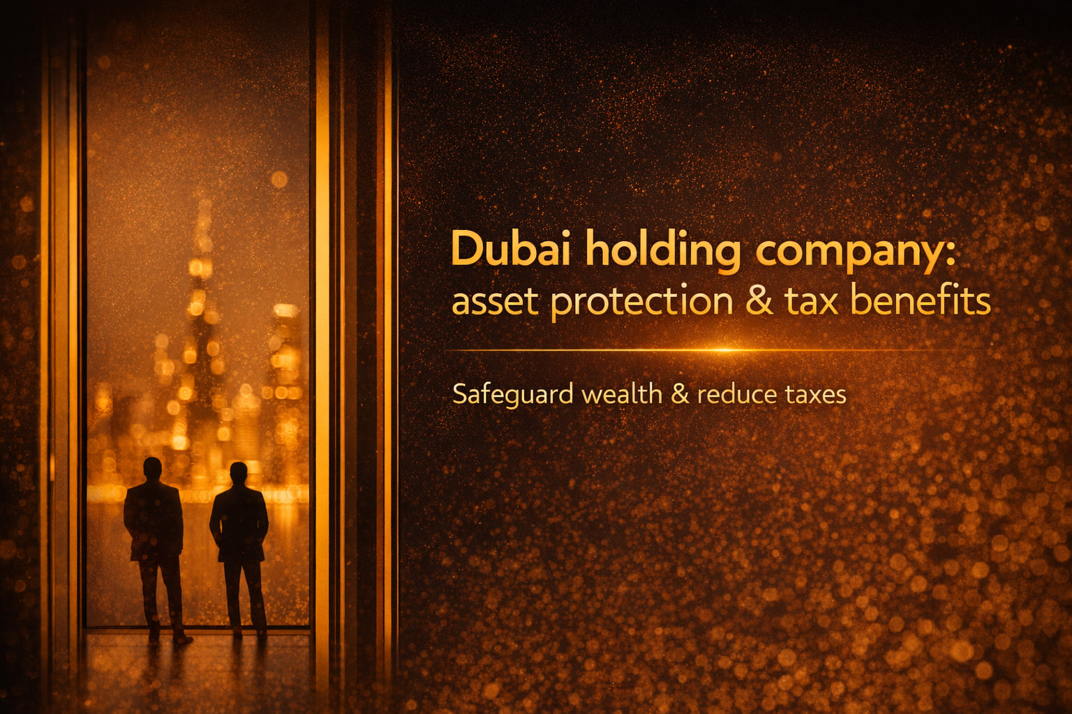 Dubai holding company: asset protection & tax benefits