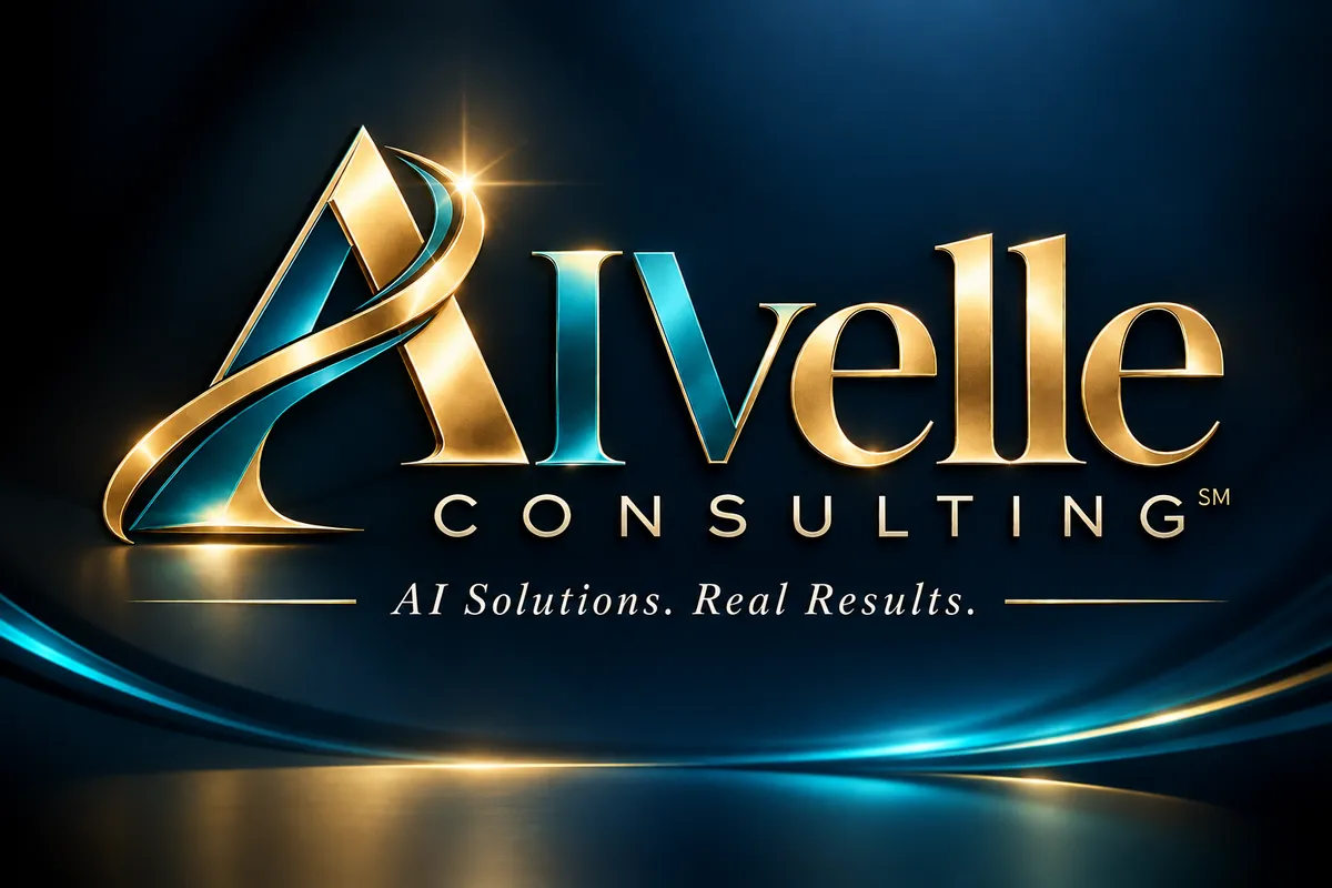 AIvelle Consulting logo – AI Solutions. Real Results.