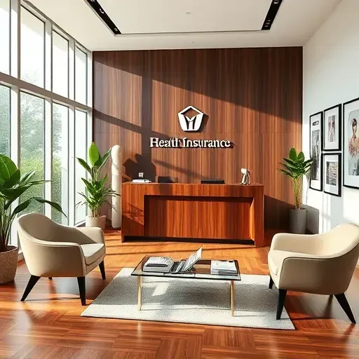 Health Insurance office in North Palm Beach featuring modern decor, ergonomic seating, and a welcoming ambiance.