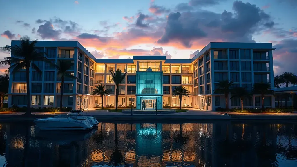 Health Insurance in Fort Lauderdale, FL with a diverse group of happy people discussing options.