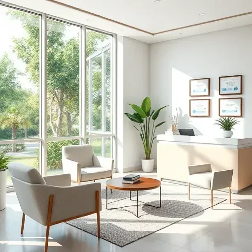 Modern healthcare consulting office in Pembroke Pines, FL, showcasing a welcoming space for personalized Medicare consultations.